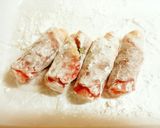 ☆巻いて焼くだけ！豚シソロール♪作り方4写真