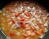 タベルナ風ベーコンとトマトのピリ辛パスタ作り方6写真