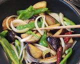 夏の定番郷土料理「油味噌」茄子の味噌炒め作り方6写真