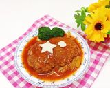 鮭とお豆腐の照り焼きハンバーグ作り方7写真