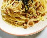 簡単ランチ❤️納豆とツナの和風パスタ作り方4写真