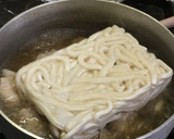 冷凍うどんで簡単 鶏南蛮うどん 手抜き作り方6写真