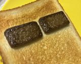 抹茶チョコトースト作り方2写真