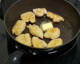 鶏ささみのしそバターぽん酢炒め作り方3写真