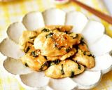 鶏ささみのしそバターぽん酢炒め作り方4写真