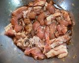 シシトウと鶏もも肉の炒め煮作り方2写真