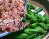 シシトウと鶏もも肉の炒め煮作り方6写真