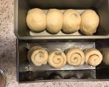 翌日ふんわり♡卵乳なしシナモンちぎりぱん作り方10写真
