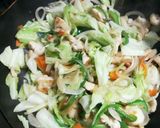 鶏むね肉野菜炒め作り方9写真