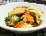 鶏むね肉野菜炒め作り方10写真