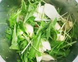 梨と水菜のレモンドレッシング～減塩作り方3写真
