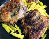 鶏肉ステーキピリ辛焼肉のたれ♪アレンジ１作り方5写真