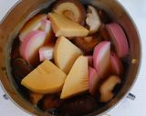 作り置き♪筍と椎茸とかまぼこの おかか煮作り方4写真