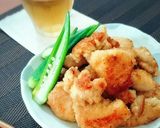 簡単節約☆鶏胸肉の揚げない麺つゆ唐揚げ。作り方15写真