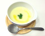 レンジで簡単♪冷たいさつまいもスープ作り方5写真