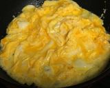 きしめん焼きうどん玉子のっけ作り方5写真