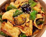 超簡単旨旨〜♪ナスとピーマンの豚バラ炒め作り方3写真