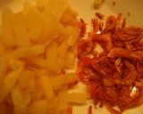 豚肉のコマ切れ醤油煮込みのっけ麺作り方3写真