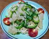 俺流!ゴーヤとグレフルの冷製パスタ作り方11写真