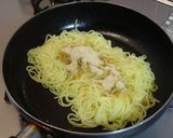 手軽で簡単！ペペロンチーノ風焼きそば作り方2写真