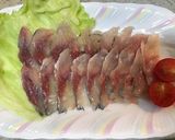 俺流！鯵刺身のグレープフルーツジュレ掛け作り方4写真