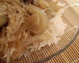 タマネギとキノコの卵とじ～胡麻風味～作り方7写真