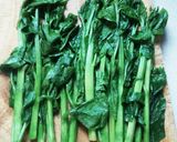レンジで簡単、つるむらさきのお浸し作り方1写真