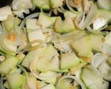 青パパイヤと豚肉の炒め物作り方2写真