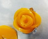 桃缶で☆凍り薔薇♪作り方4写真