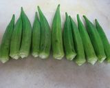 簡単♪ちょい辛味噌味✿おくらの豚肉巻き作り方1写真