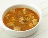 まるごと玉ねぎスープで簡単！チキンカレー作り方8写真