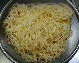 濃厚ポタージュ♪ポテサラ牛乳で冷製パスタ作り方3写真
