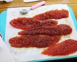 魚屋さん簡単筋子下処理方法から塩漬け作り方12写真
