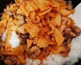 鶏と筍の混ぜご飯作り方7写真