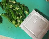 納豆オクラ丼作り方1写真