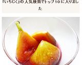 電子レンジで皮ごと　いちじくのコンポート作り方5写真