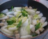 ～。：＊ホタテと白菜のパスタ＊：。～作り方3写真