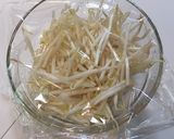 レンジで簡単＊もやしナムル＊作り方1写真