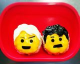レゴ ニンジャゴーのキャラ弁♪作り方5写真