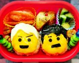レゴ ニンジャゴーのキャラ弁♪作り方6写真