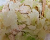 キャベツとササミの味噌マヨネーズサラダ作り方4写真