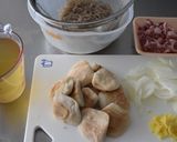生姜風味が効いた煮込み麩の肉じゃが風煮物作り方2写真