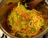 キャベツやいろいろ野菜のアチャール作り方3写真