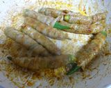 簡単♪ちょい辛味噌味✿おくらの豚肉巻き作り方5写真