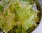 簡単♪レタスとパプリカきのこの中華スープ作り方7写真