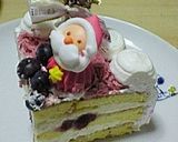 Wチーズケーキ（クリスマスデコレーション作り方7写真