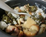 根こんぶと鶏肉のかやくご飯作り方9写真