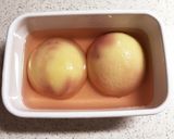 桃のコンポート♪作り方3写真