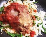 食欲増進！豚肉の簡単サルサソースかけ作り方5写真