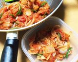 食欲増進！豚肉の簡単サルサソースかけ作り方7写真